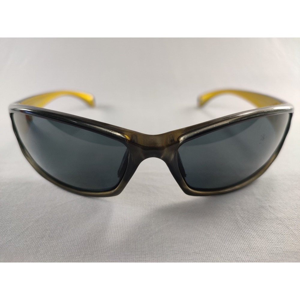 Suncloud‎ Hook Polarized Sunglasses Brown Fade Yellow Rectangular Wrap